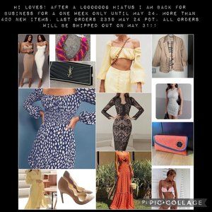 MORE THAN 400 NEW ITEMS FOR ONE WEEK ONLY UNTIL MAY 24!